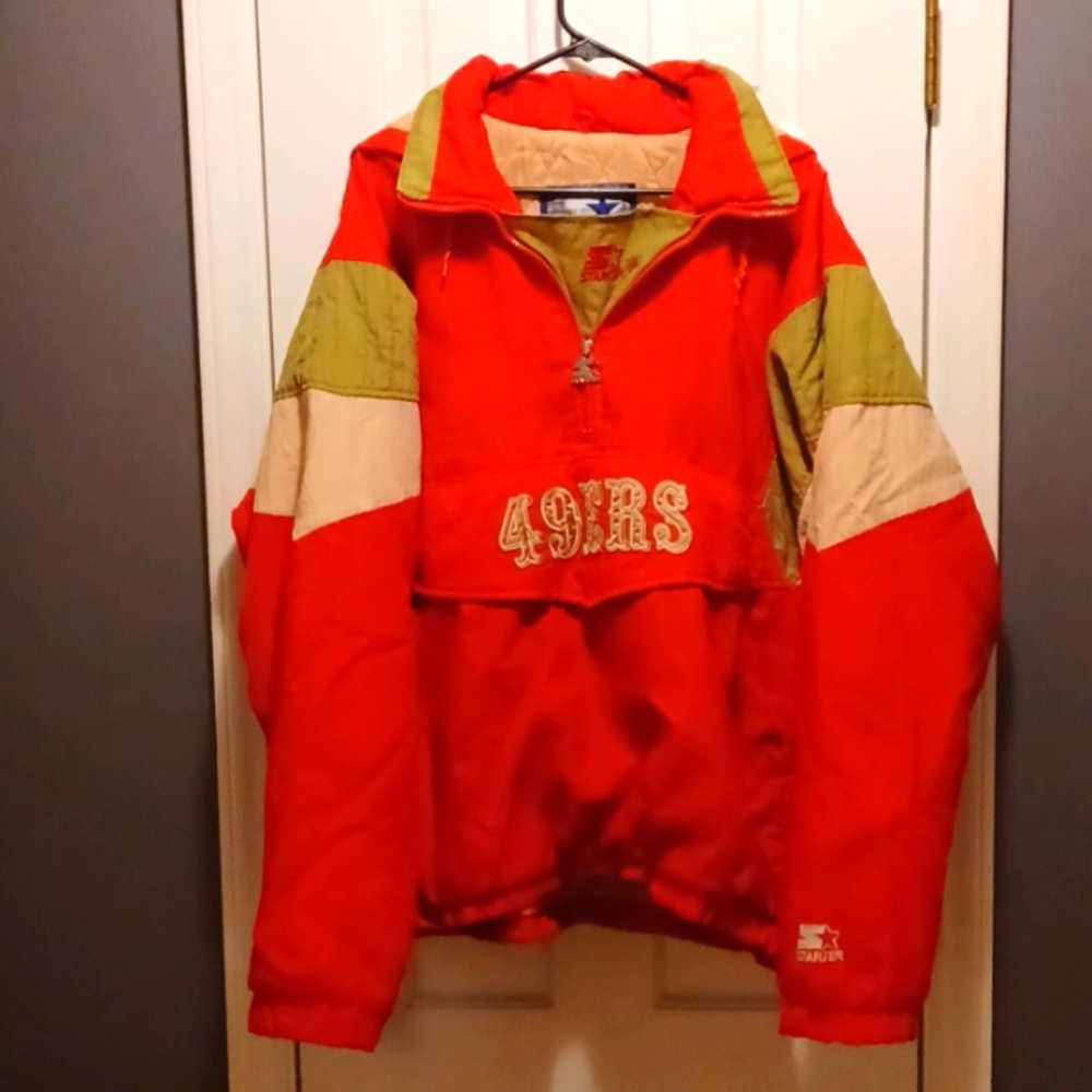 San Francisco 49ers Starter Puff Pullover